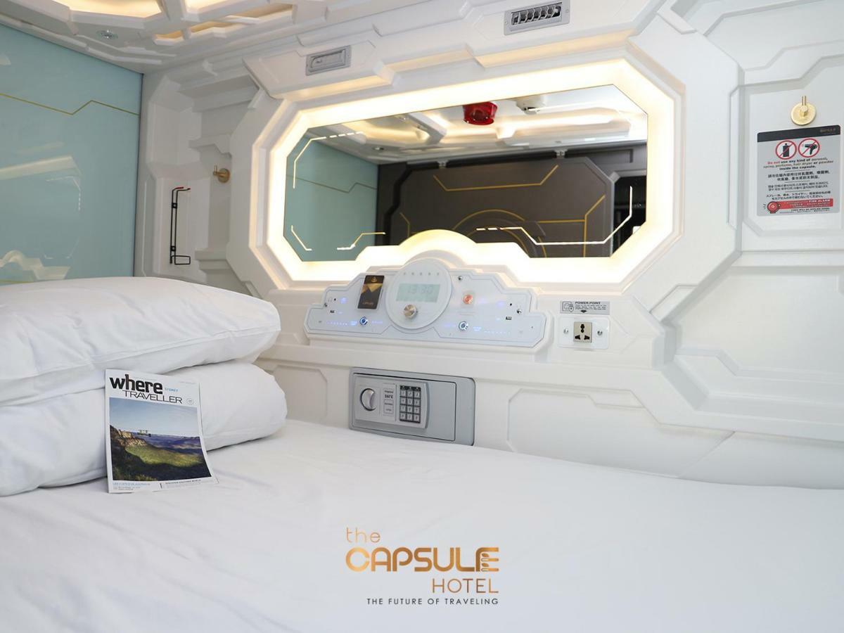 The Capsule Hotel Sídney Exterior foto