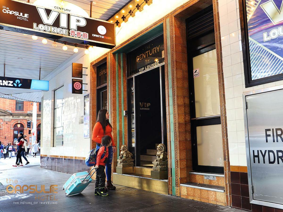 The Capsule Hotel Sídney Exterior foto